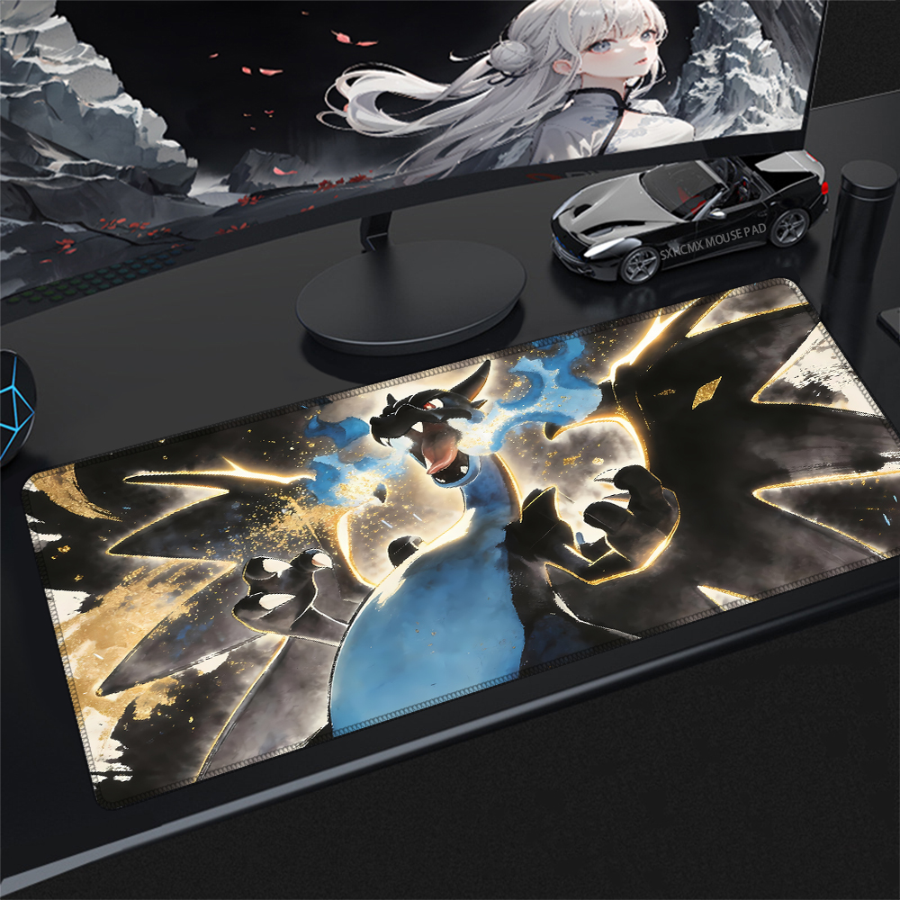 Gaming Accessories For Gaming Laptop - Gaming Mouse Pad Charizard XXL P-Pokemon