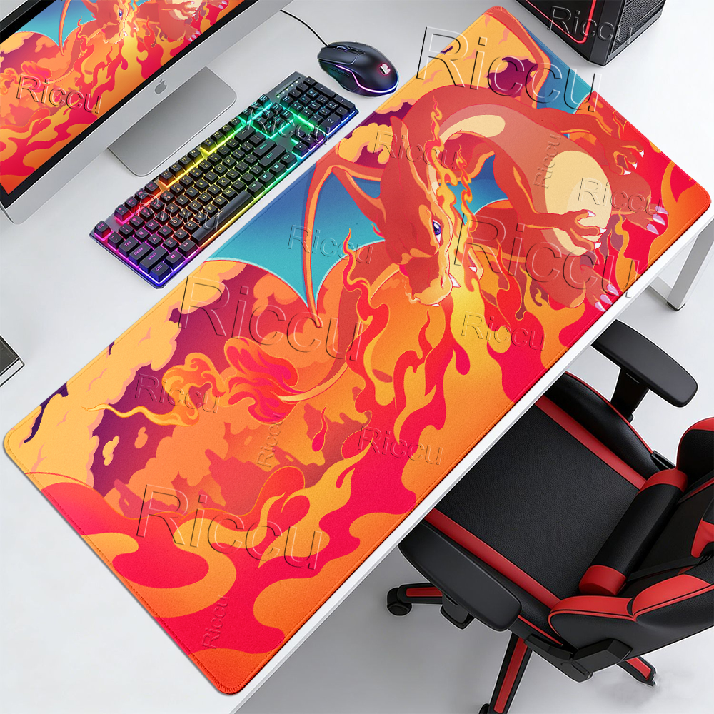 Gaming Accessories In Japan - XXL Mouse Pad Laptop Japan Anime