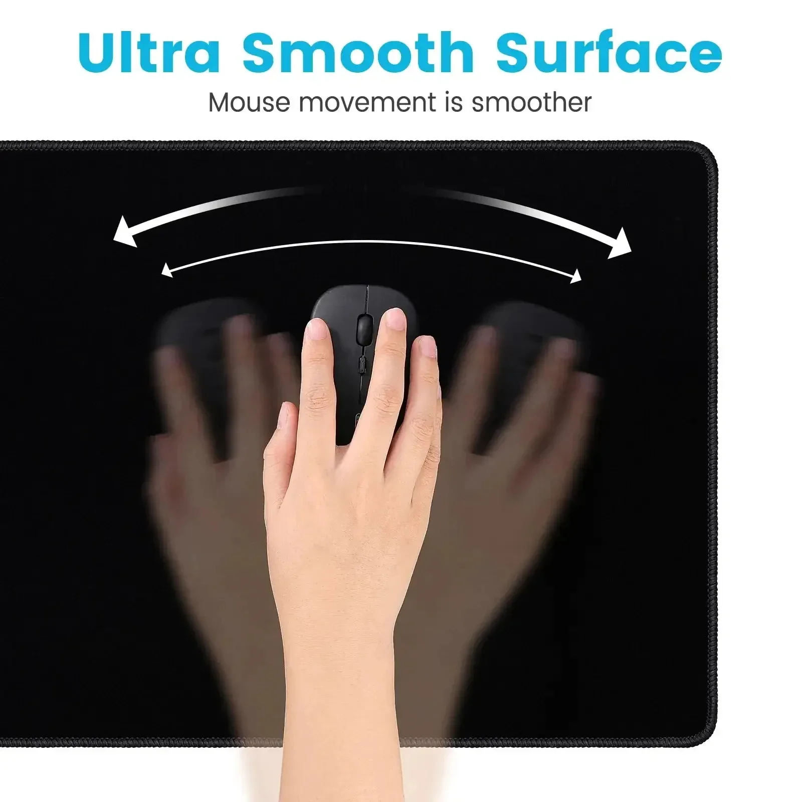 Black Mausepad Art Table Mouse - Gaming Accessories For Your Desk のレビューと価格