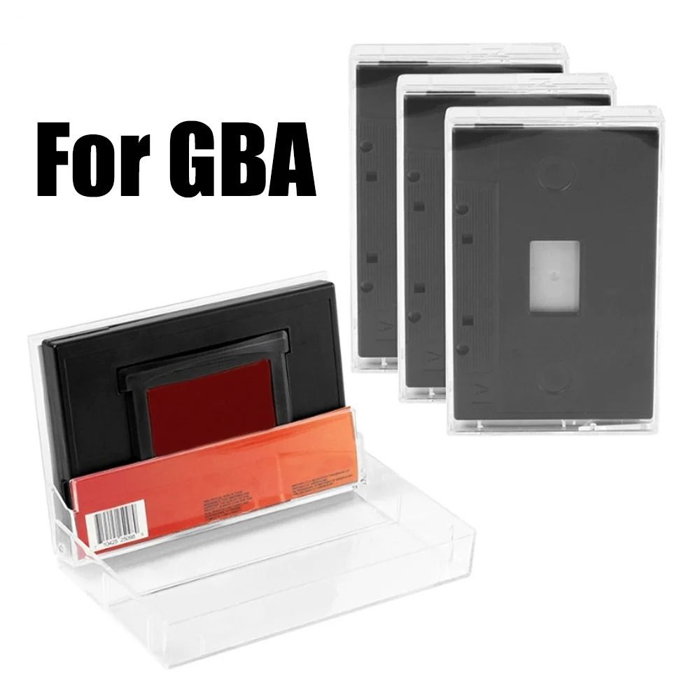 Clear Game Cassette Storage Bo - Gaming Accessories Box のレビューと価格