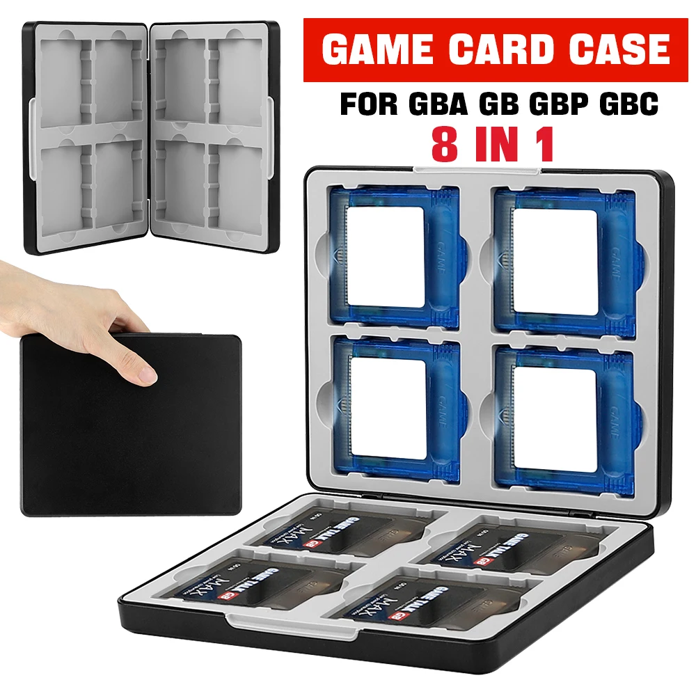 Portable 8 in 1 Game Card Stor - Gaming Accessories Box のレビューと価格