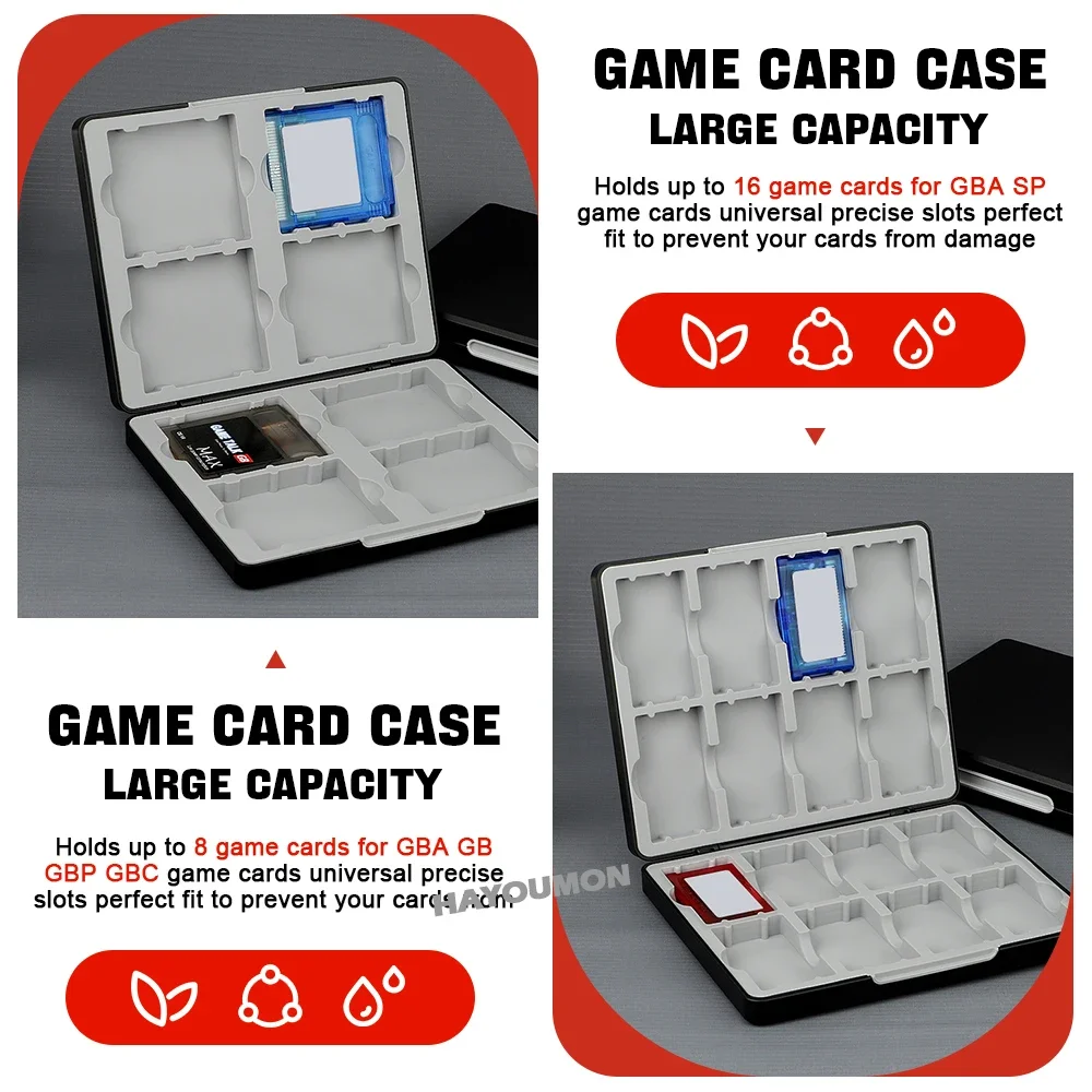 Portable 8 in 1 Game Card Stor - Gaming Accessories Box のレビューと価格