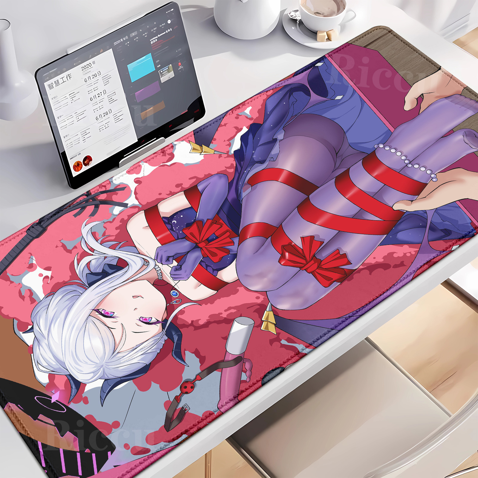 HD B-Blue Archive PC E-Sports  - Gaming Accessories For Your Desk のレビューと価格