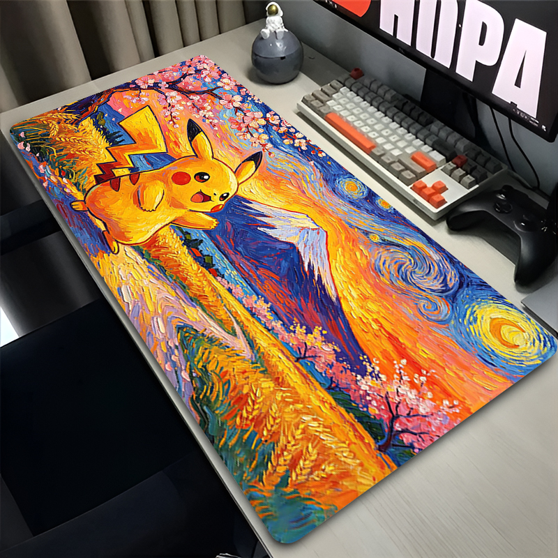 Mouse Pad Pokemon Pikachus Rub - Gaming Accessories For Gaming Setup のレビューと価格