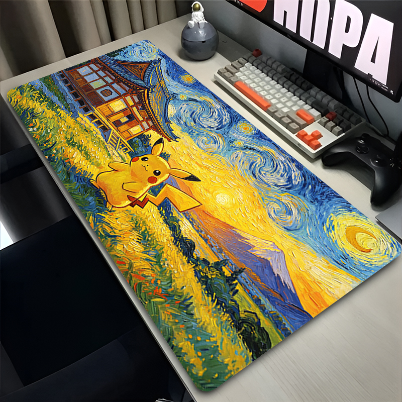 Mouse Pad Pokemon Pikachus Rub - Gaming Accessories For Gaming Setup のレビューと価格