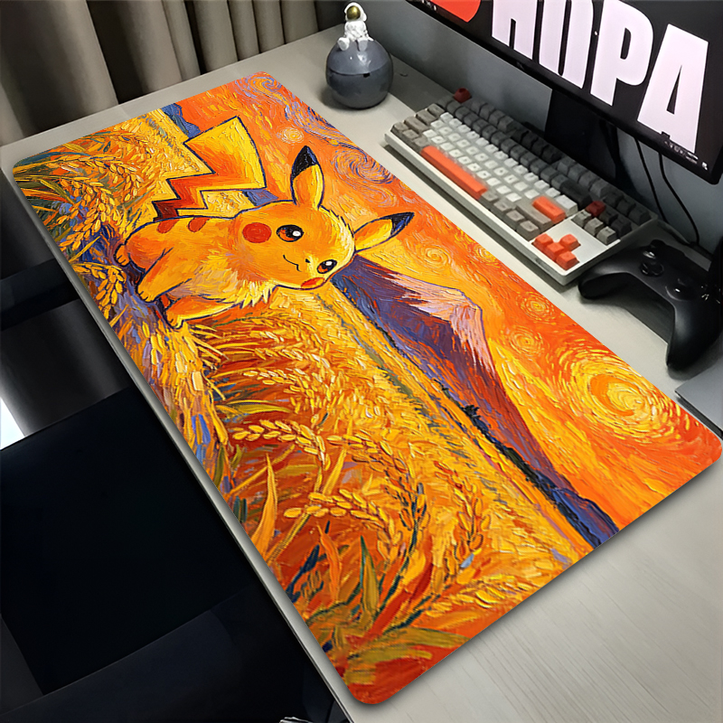 Mouse Pad Pokemon Pikachus Rub - Gaming Accessories For Gaming Setup のレビューと価格