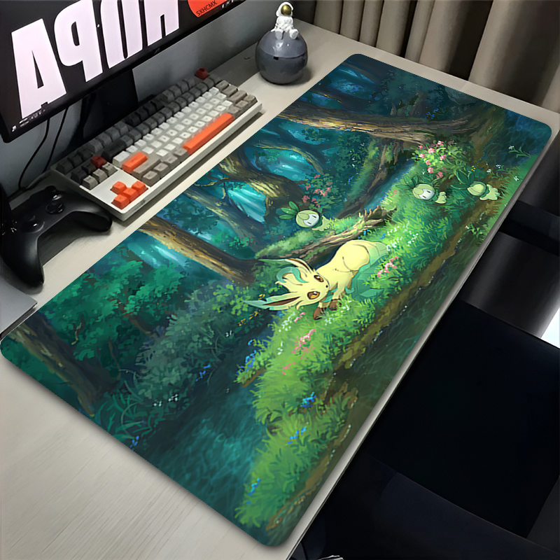 Mouse Pad Gamer P-pokemon Leaf - Gaming Accessories For Gaming Laptop のレビューと価格