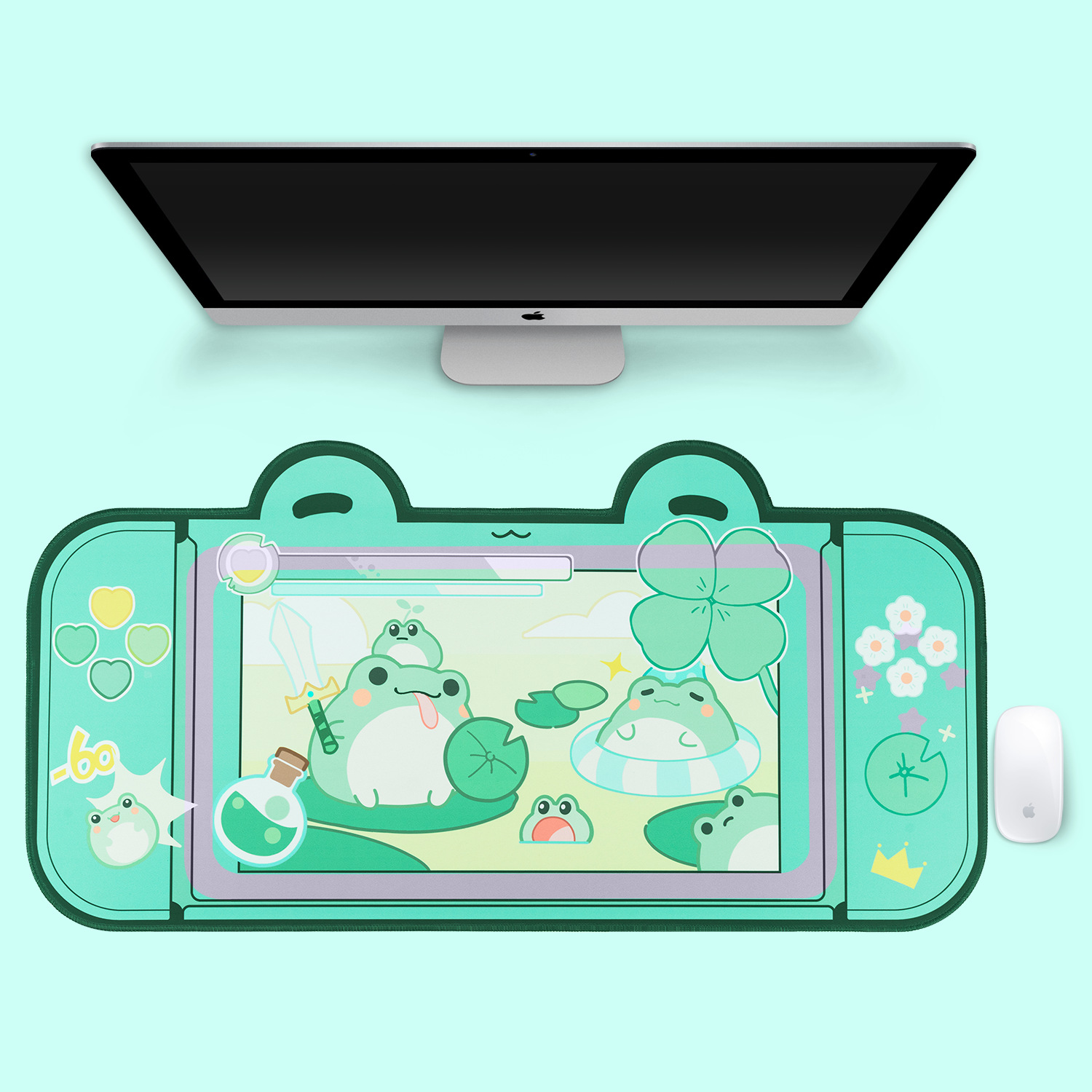 Extra Large Kawaii Gaming Mous - Gaming Accessories For Gaming Laptop のレビューと価格