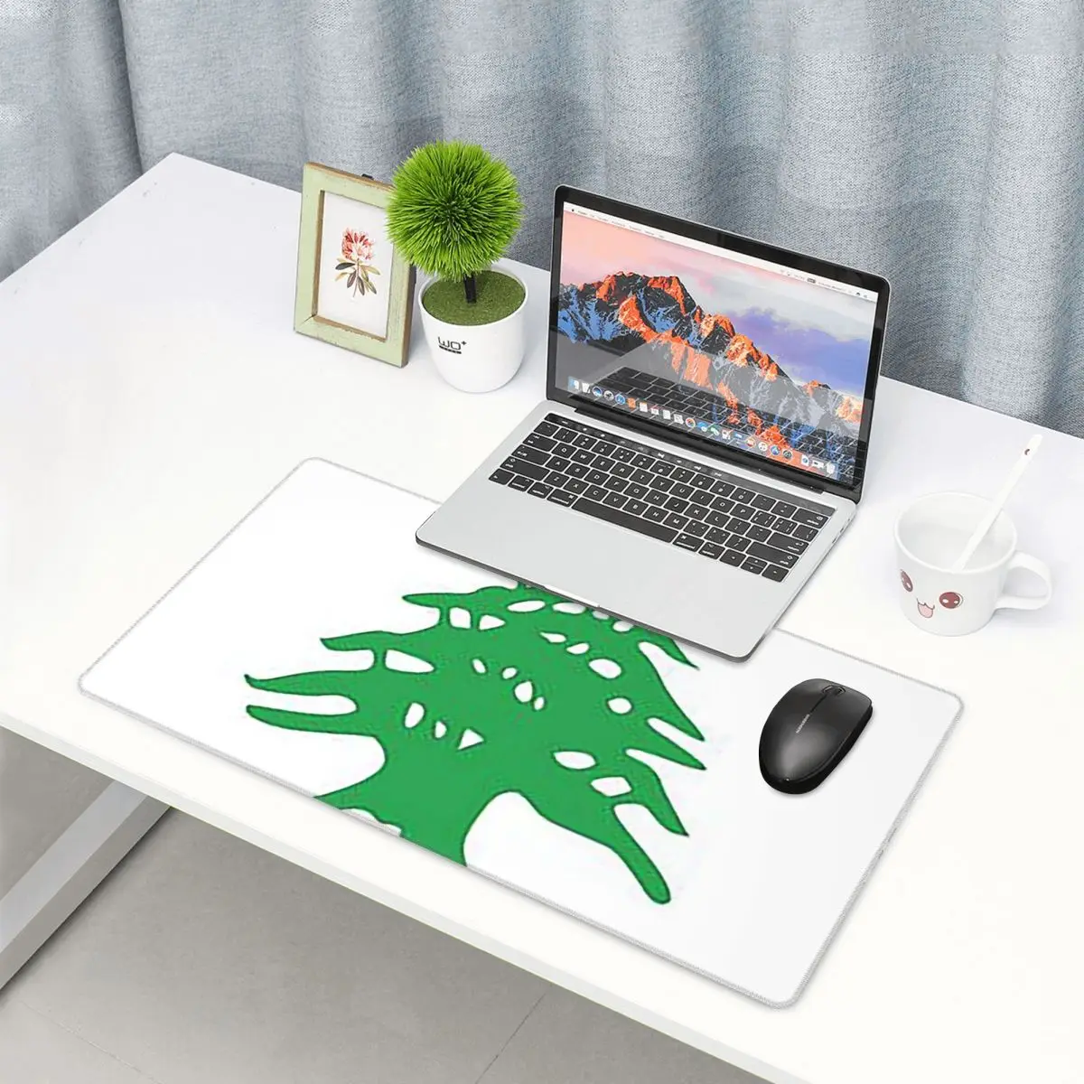 Large Mouse Pad Flag Of Lebano - Gaming Accessories Lebanon のレビューと価格