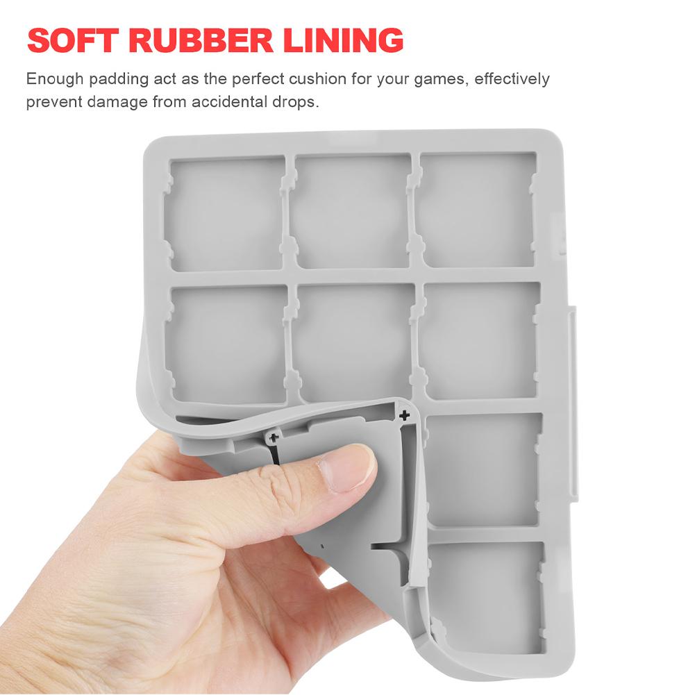 48-in-1 Game Card Holder Case  - Gaming Accessories Box のレビューと価格