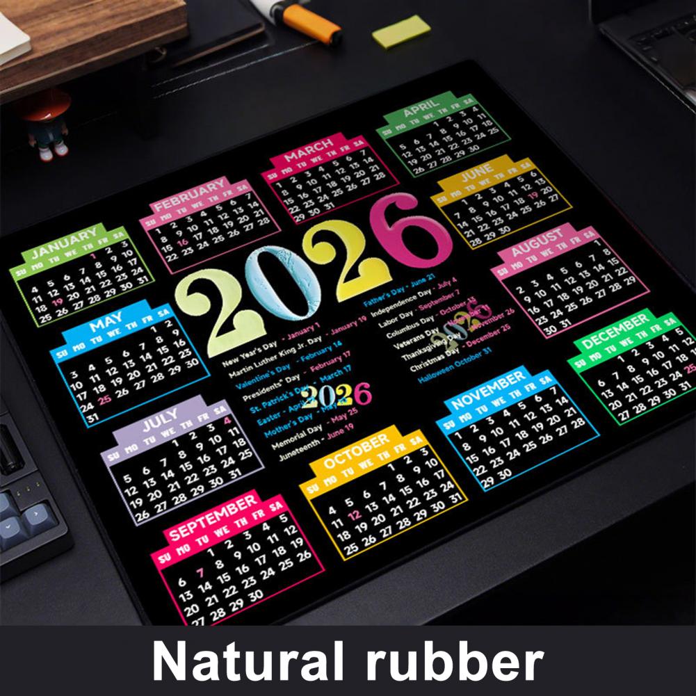 2026 Calendar Mouse Pad Waterp - Gaming Accessories For Gaming Laptop のレビューと価格