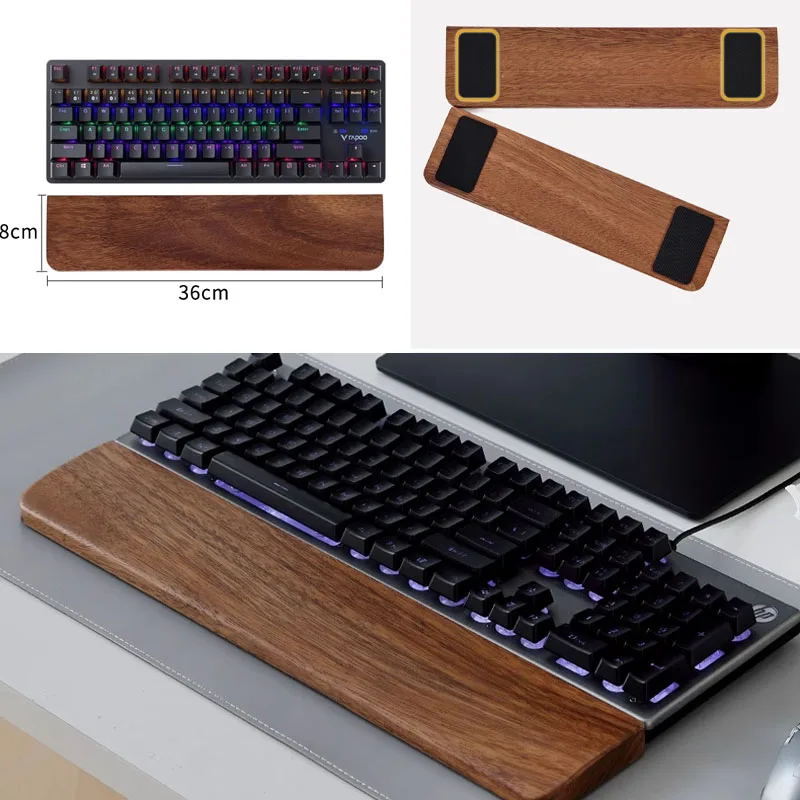 Solid Wood Keyboard Palm Rest  - Gaming Accessories On Sale のレビューと価格