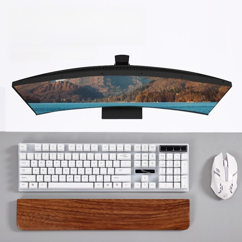 Solid Wood Keyboard Palm Rest  - Gaming Accessories On Sale のレビューと価格
