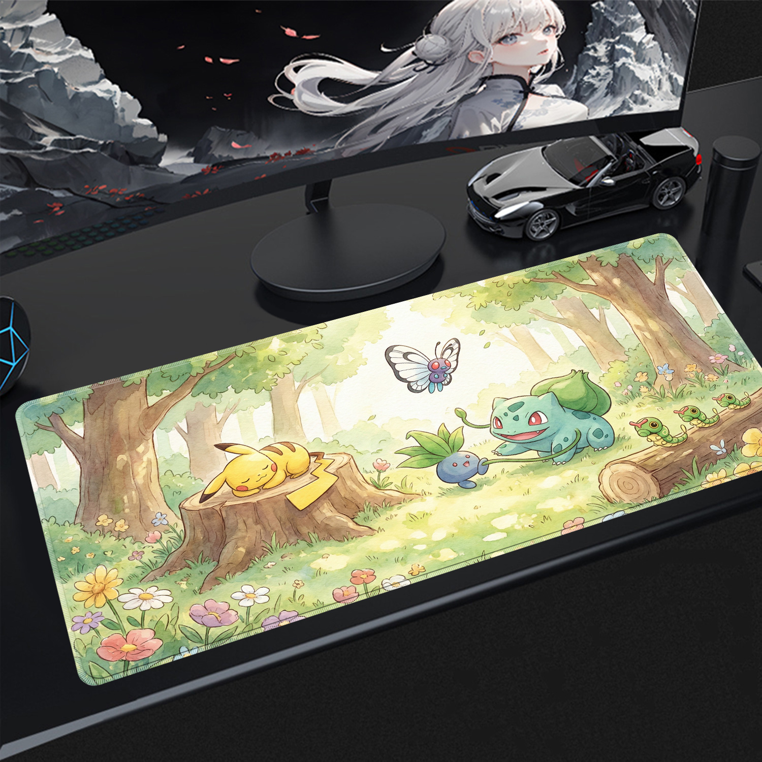 Kawaii Mouse Pad Gaming PC Acc - Gaming Accessories For Gaming Setup のレビューと価格
