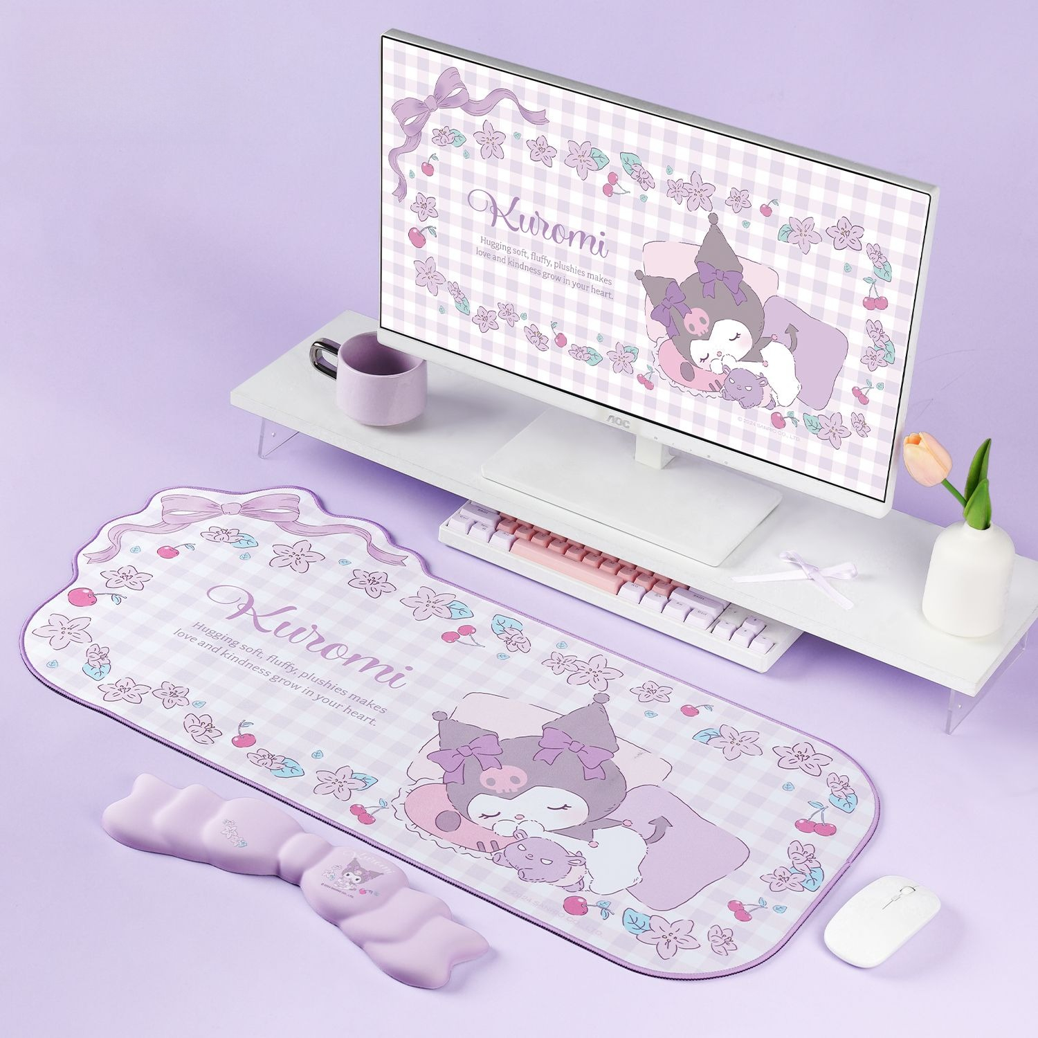 Anime Sanrio Kuromi Hello Kitt - Gaming Accessories In Japan のレビューと価格