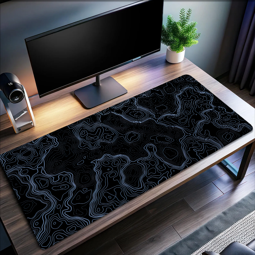 Map Multi Grey Abstract topogr - Gaming Accessories On Sale のレビューと価格