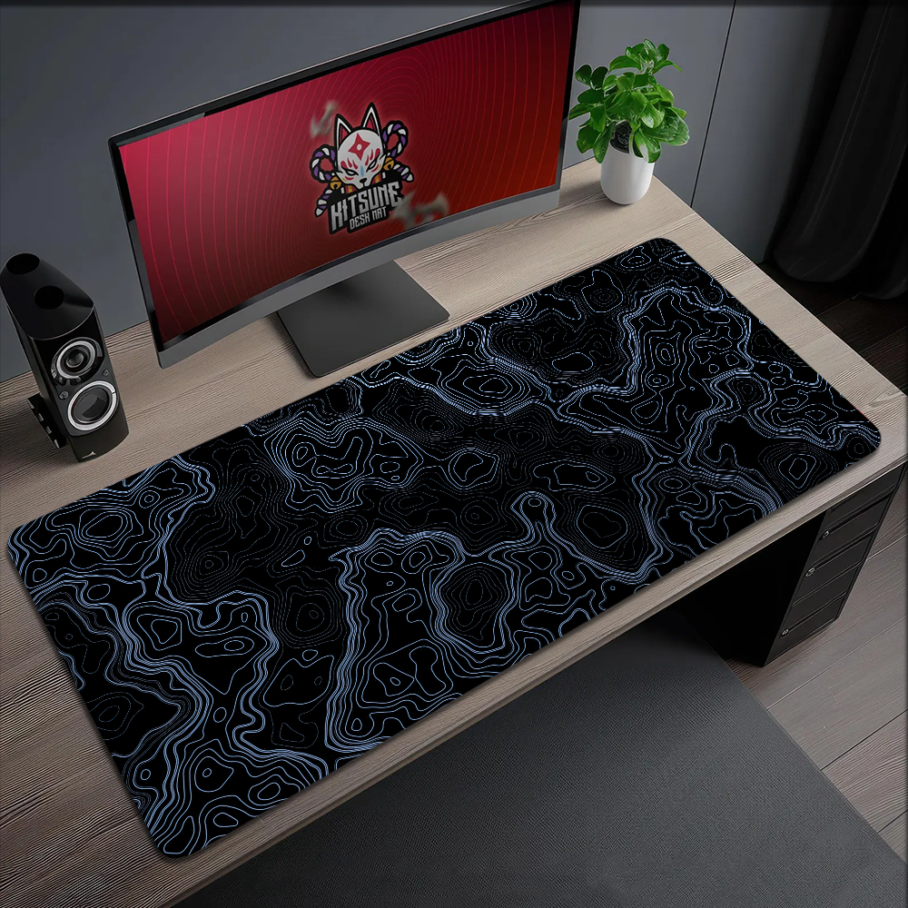 Map Multi Grey Abstract topogr - Gaming Accessories On Sale のレビューと価格