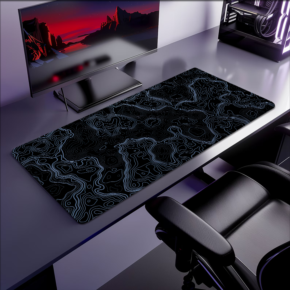Map Multi Grey Abstract topogr - Gaming Accessories On Sale のレビューと価格
